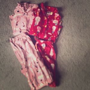 Bundle of snowman pjs